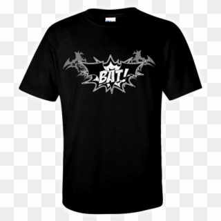 Bat Logo Shirt - Wolfbrigade Run With The Hunted, HD Png Download