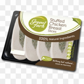 Green Farm Stuffed Chicken Breast Slices - Green Farm Foods, HD Png Download