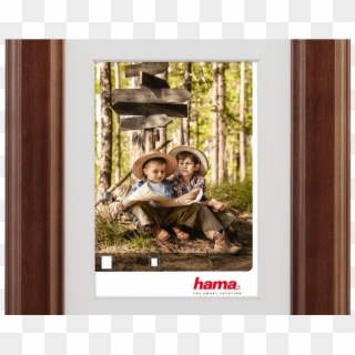 Hama De 00126273 Hama Iowa Wooden Frame, Nut, - Hama Rámeček Dřevěný Iowa, HD Png Download