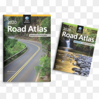 The Road Atlas - 2019 Rand Mcnally Large Scale Road Atlas, HD Png Download