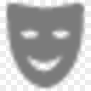 Comedy Mask - Smiley, HD Png Download