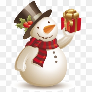 Snowman Transparent Images Png - Muñeco De Nieve De Navidad Png, Png Download