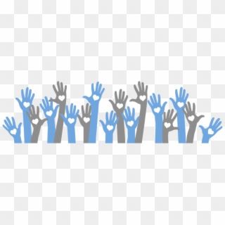 Many Hands Reaching Out To Help - Scuba Diving, HD Png Download