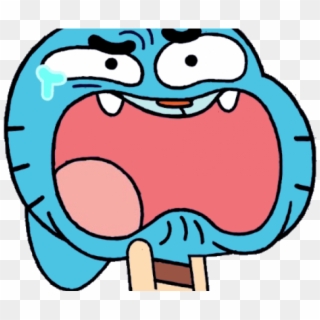 Amazing World Of Gumball Sad Face, HD Png Download