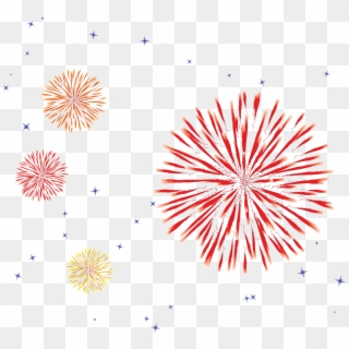 Animated Fireworks Gif Transparent Background - Vector Fireworks Png, Png Download