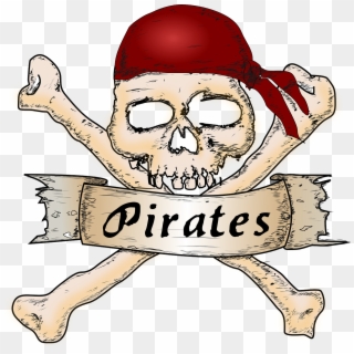 Pirates Skull Bones Crossbones Png Image - Adult Pirate Name Generator, Transparent Png