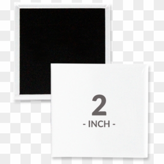 2 Inch Square Magnet Buttons - Magnet, HD Png Download