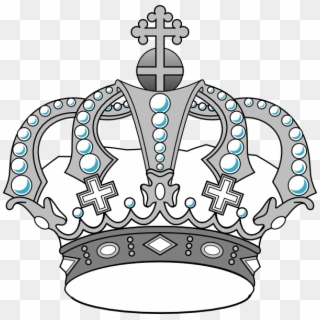 King Silver Crown Png , Png Download - Transparent Royal Blue Crown Png, Png Download