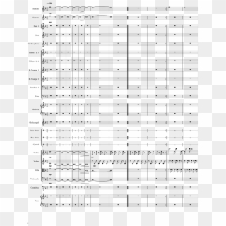 The Flash Theme Sheet Music Composed By Arr - Jingle Bell Rock Orchestra Score, HD Png Download