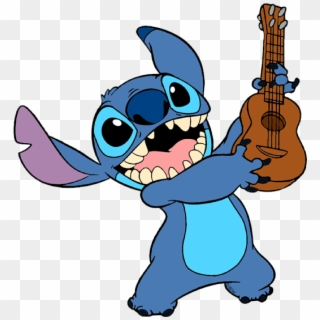And Stitch Lilo Guitar Pelekai Drawing Clipart - Lilo Y Stitch Png, Transparent Png