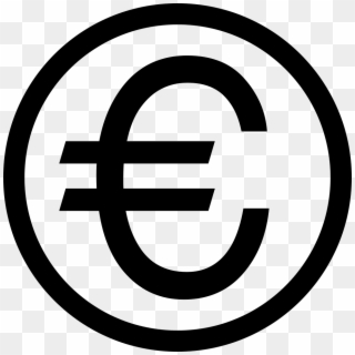 Euro Symbol On Circle Comments - Euro In Circle Icon, HD Png Download