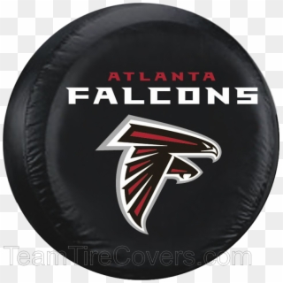 Atlanta Falcon 33 -35 Only Tire Covers Nfl - Atlanta Falcons Nfl Logo, HD Png Download