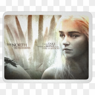 Custom Tv Mouse Pad With Game Of Thrones Daenerys Targaryen - Daenerys And Robb Stark, HD Png Download