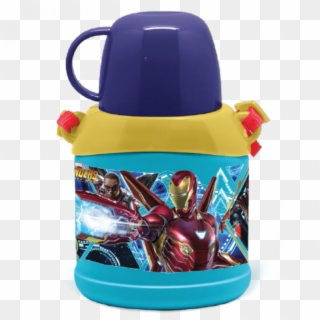 Avengers Infinity War Bottle 460 Ml - School Water Bottle Png, Transparent Png