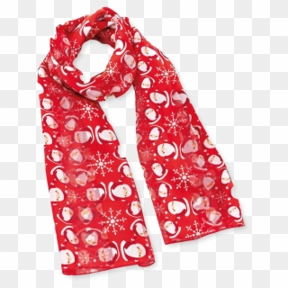 Details About Women Ladies New Christmas Festive Scarf - Scarf, HD Png Download