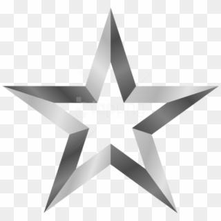 Free Png Download Silver Star Transparent Clipart Png - Transparent Silver Star, Png Download