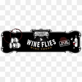 Wine Flies - Label, HD Png Download