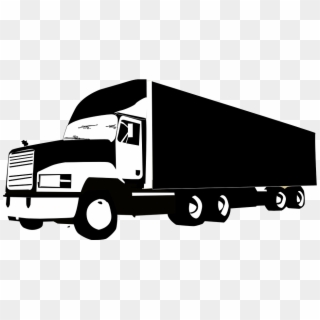 Black And White Truck, HD Png Download