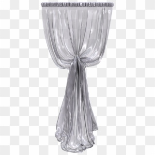 Curtain Fabric Transparent Png Image - White, Png Download