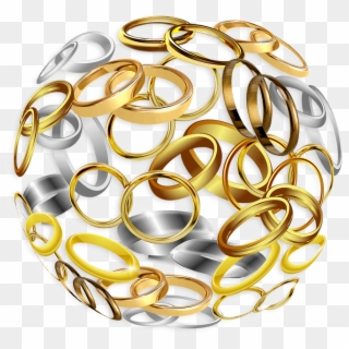 Rings, Wedding Rings, Marry, Before, Gold Ring, Wedding - Bracelet, HD Png Download
