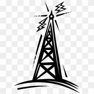 Youtube Clipart Free Download Best Youtube Clipart - Radio Tower Cartoon, HD Png Download