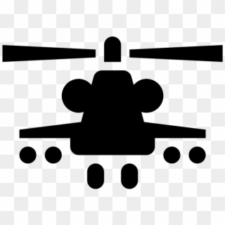 Army Helicopter Clipart Emoji - Apache Attack Helicopter Icon, HD Png Download