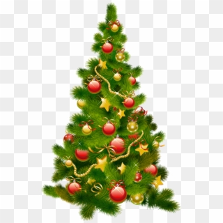 Christmas Tree Png - Transparent Christmas Cliparts Png, Png Download
