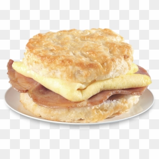 Country Ham And Egg Biscuit - Fast Food, HD Png Download