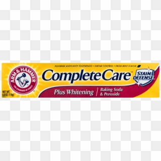 Arm & Hammer Complete Care Stain Defense Plus Whitening - Orange, HD Png Download
