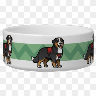 Bernese Mountain Dog Pet Bowl - Bernese Mountain Dog, HD Png Download