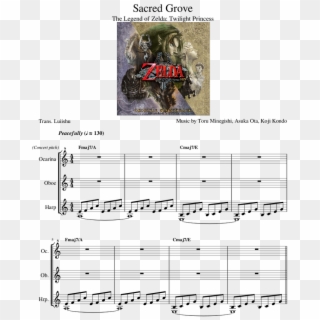 The Legend Of Zelda - Sheet Music, HD Png Download
