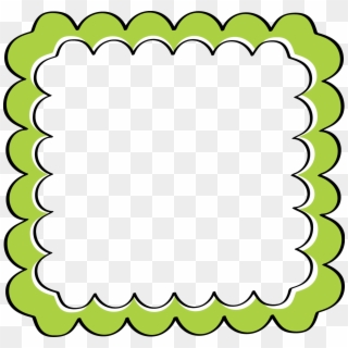 Download Green Border Frame Png File - Frames And Borders Clipart, Transparent Png