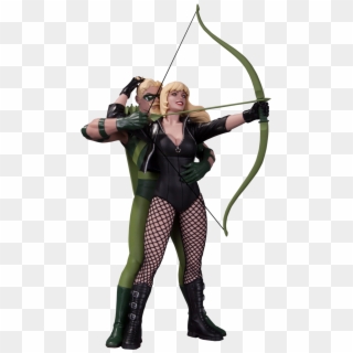 Green Arrow And Black Canary By Dctvu - Green Arrow Black Canary Action Figure, HD Png Download