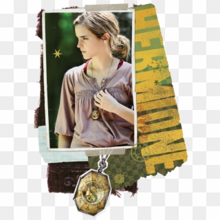 Hermione Granger™ Poster Holding Horcrux™ Around Neck - Hermione Granger - Harry Potter And The Deathly Hallows, HD Png Download