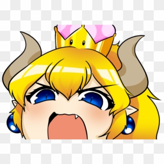 Copy Link - Angry Bowsette Noises, HD Png Download
