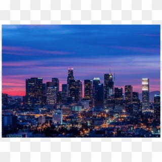 Los Angeles 102c Notecard - Skyline, HD Png Download
