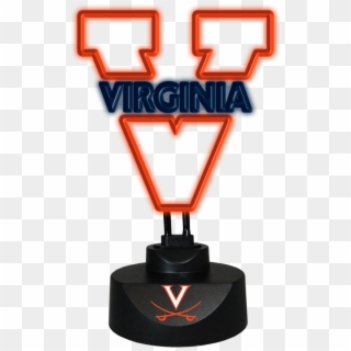 Virginia Cavaliers Neon Logo Desk Lamp - Virginia Cavaliers, HD Png Download