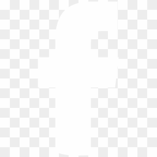 white facebook f png