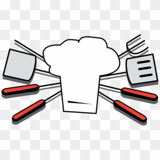Grilling Tools Chef Hat Cooking Png Image - Cookout Clip Art, Transparent Png