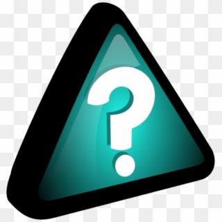 Question Mark In A Triangle 3d Vector Clip Art - Query Icon, HD Png Download