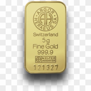 Gold Bars Png - Switzerland 5g Fine Gold, Transparent Png