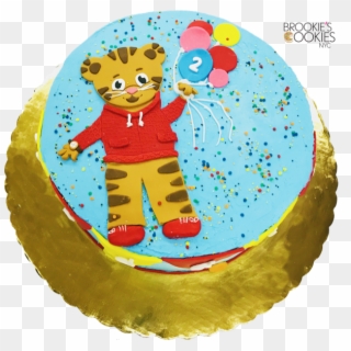 Daniel Tiger Birthday Cake - Cartoon, HD Png Download