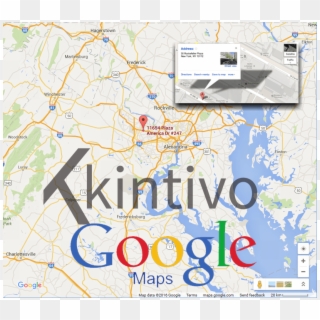 Kintivo Google Maps Web Part For Microsoft Sharepoint - Google Logo, HD Png Download