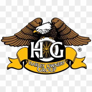 Hog Harley Owners Group Eagle Logo Vector - Harley Owners Group Logo, HD Png Download