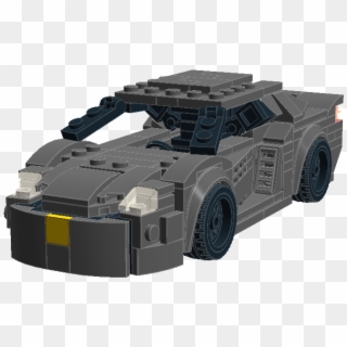 Dark Gray Lambo - Model Car, HD Png Download