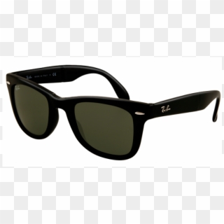 Ray Ban Sunglasses Folding Wayfarer Black Rb4105 601 - Ray Ban Shaped Glasses, HD Png Download