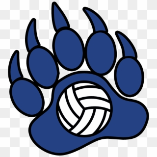 Volleyball Transparent Paw - Bear Paw Volleyball, HD Png Download