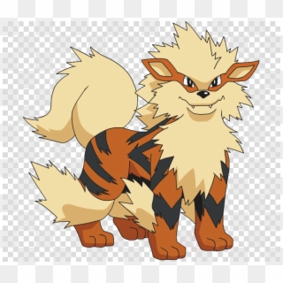 Growlithe Evolution Clipart Growlithe Arcanine Pokémon - Pokemon Images With Name, HD Png Download