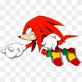 Image Knuckles Channel Tails Png Sonic News Ⓒ - Knuckles The Echidna Run, Transparent Png