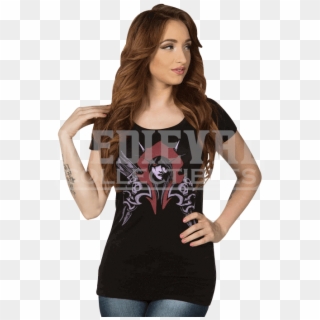 Womens World Of Warcraft Lady Sylvanas Scoop T Shirt - Sylvanas Windrunner, HD Png Download